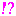 exclamation&question